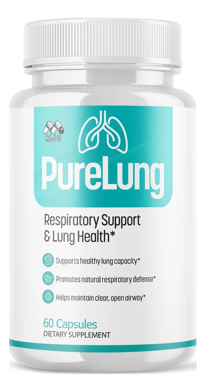 PureLung 1-bottle starter package of respiratory support capsules